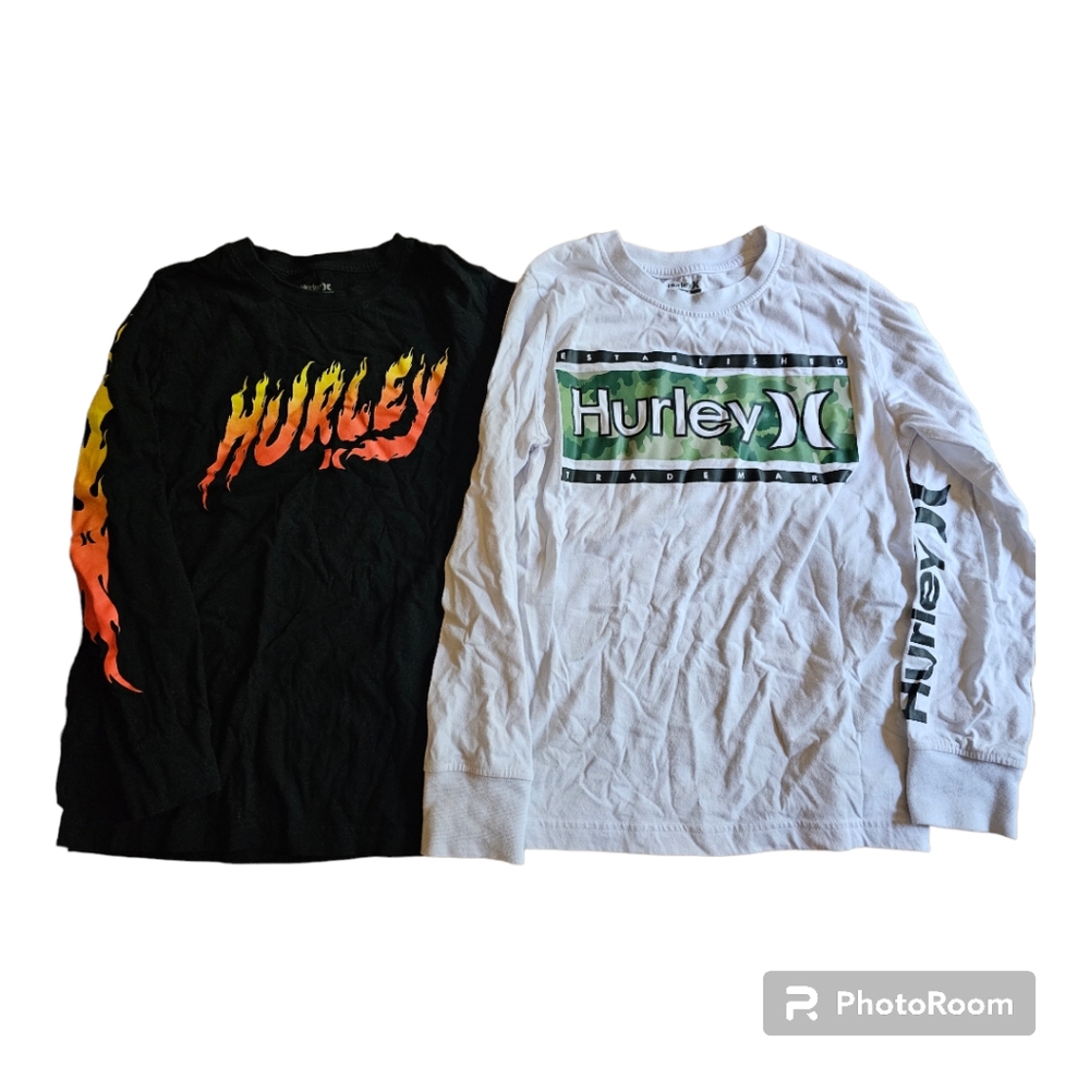 Hurley Long Sleeve Shirts Size 10/12